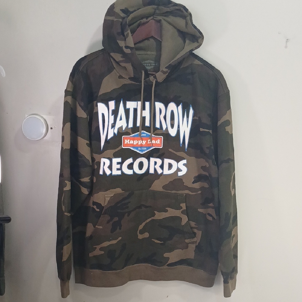 Death Row Records Camouflage Hoodie